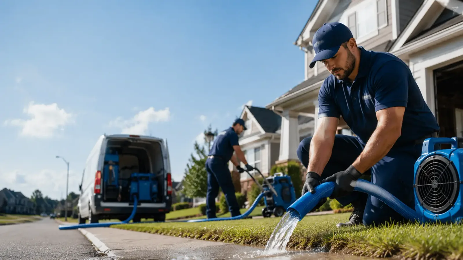 Flood Damage Restoration in Burbank, OK